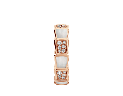 Carave Paris Mother of Pearl Diamond Eternity Band