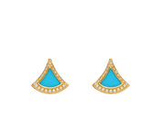 Carave Paris Onyx Pavé Fan Stud Earrings