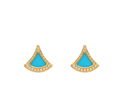 Carave Paris Onyx Pavé Fan Stud Earrings