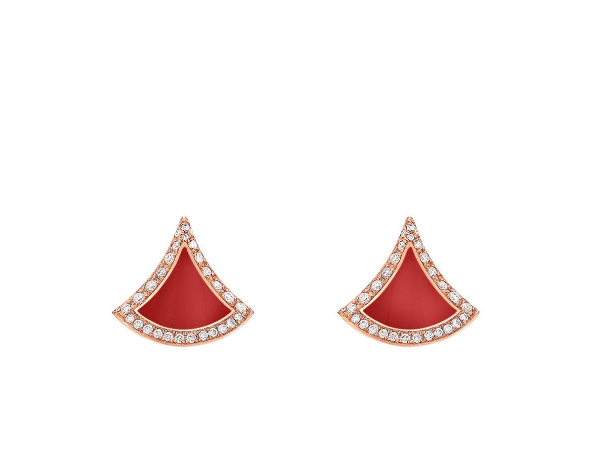 Carave Paris Onyx Pavé Fan Stud Earrings
