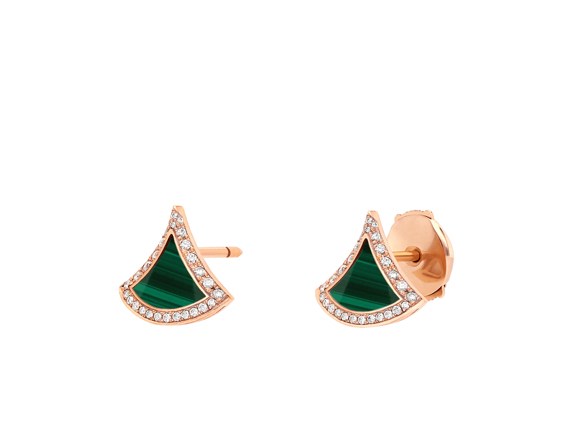Carave Paris Onyx Pavé Fan Stud Earrings