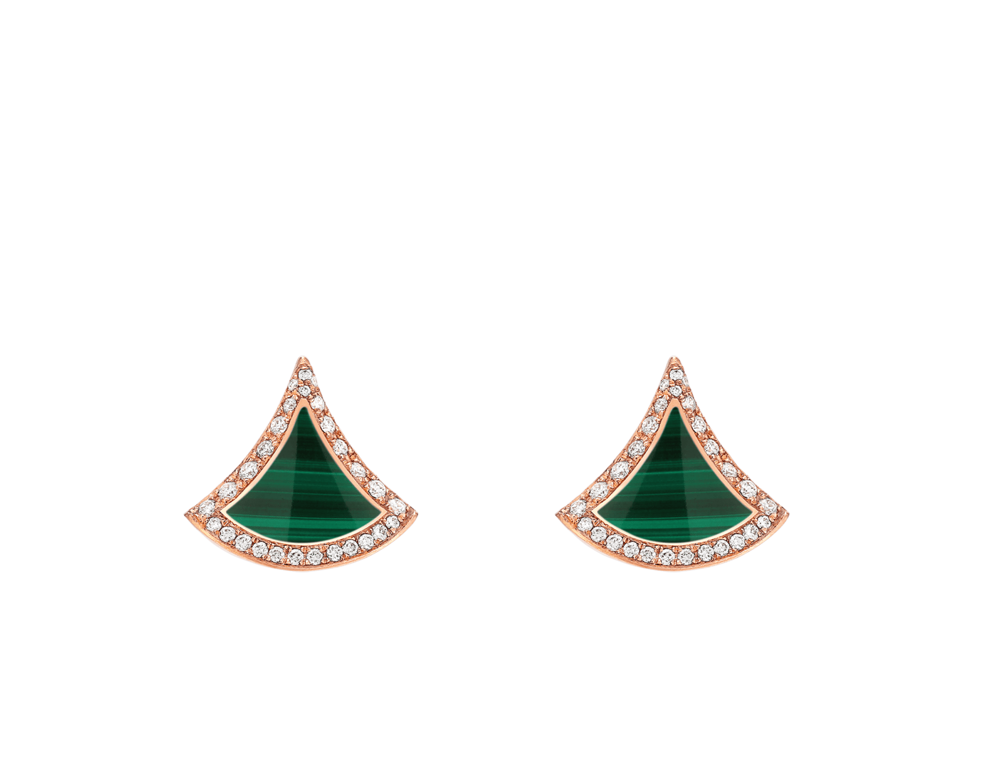 Carave Paris Onyx Pavé Fan Stud Earrings