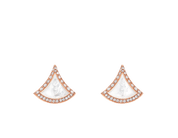 Carave Paris Onyx Pavé Fan Stud Earrings