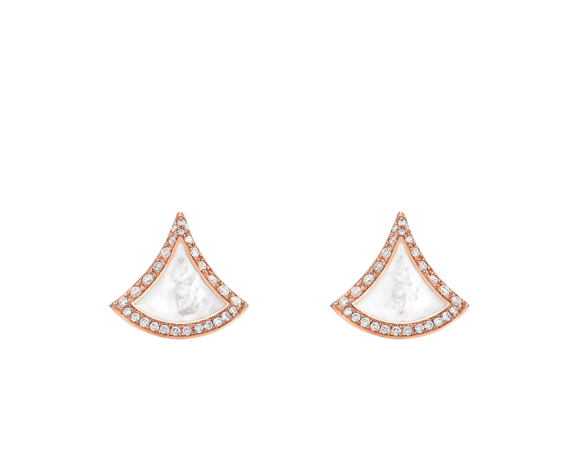 Carave Paris Onyx Pavé Fan Stud Earrings