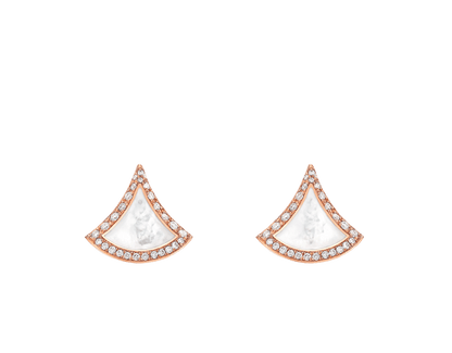 Carave Paris Onyx Pavé Fan Stud Earrings