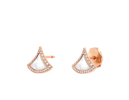 Carave Paris Onyx Pavé Fan Stud Earrings