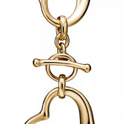 Carave Paris Open Heart Link Yellow Gold Bracelet for Women