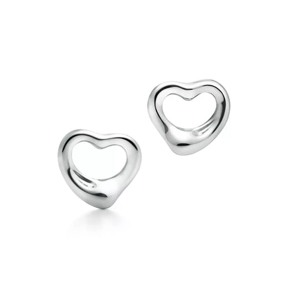 Carave Paris Open Heart Stud Earrings