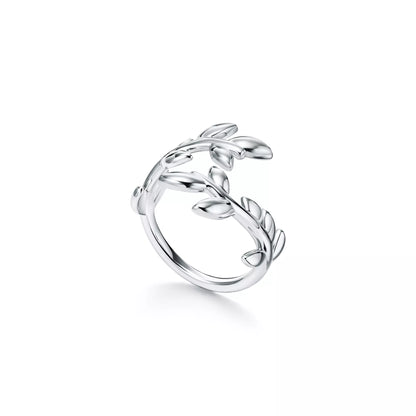 Carave Paris Laurel Leaf Wrap Ring