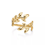 Carave Paris Laurel Leaf Wrap Ring