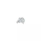 Carave Paris Openwork Heart Leaf Stud Earrings