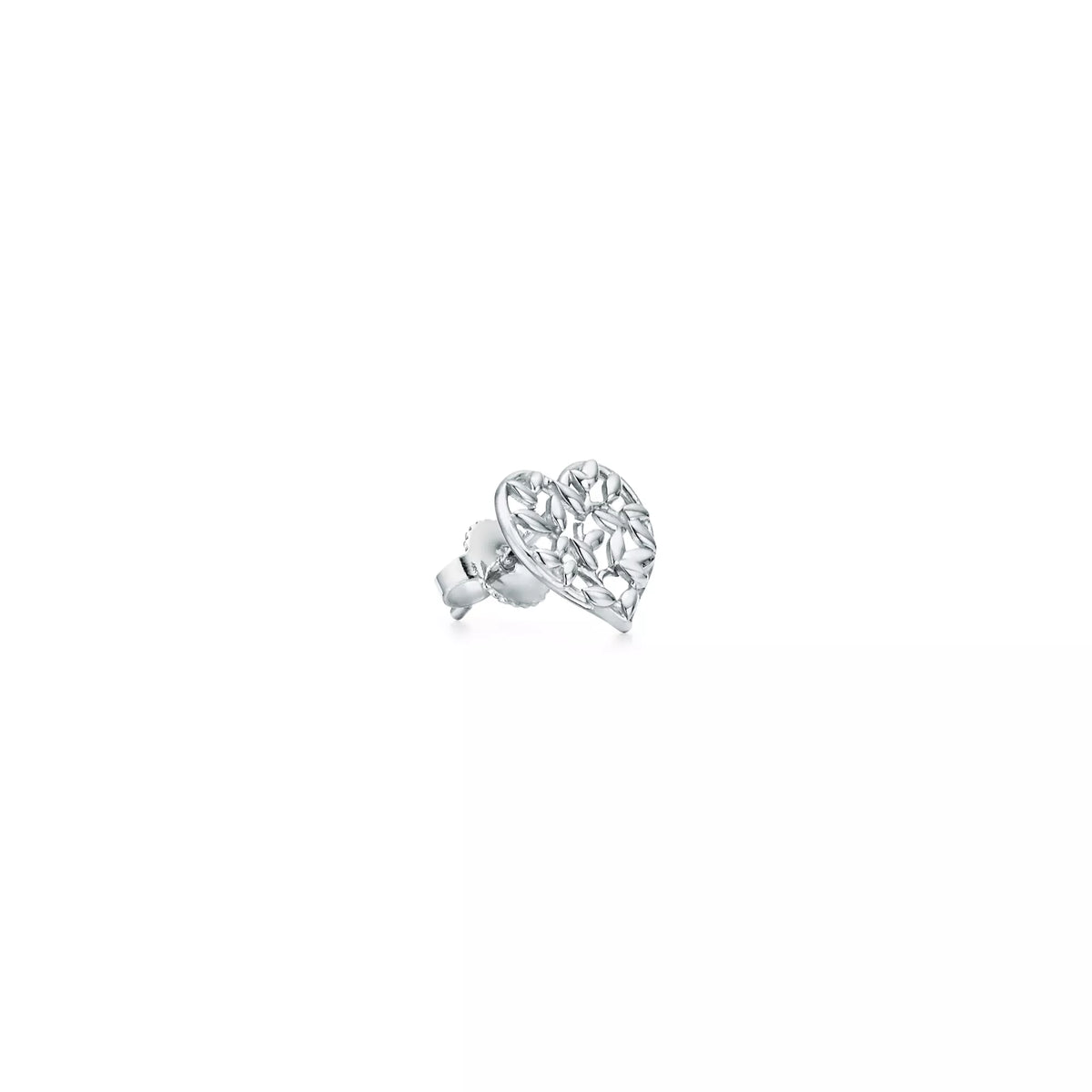 Carave Paris Openwork Heart Leaf Stud Earrings