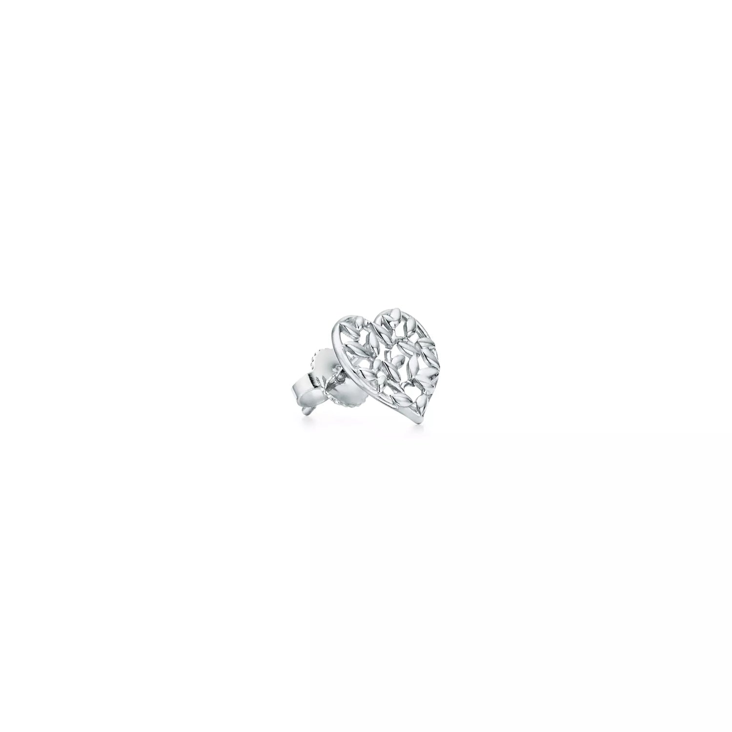 Carave Paris Openwork Heart Leaf Stud Earrings