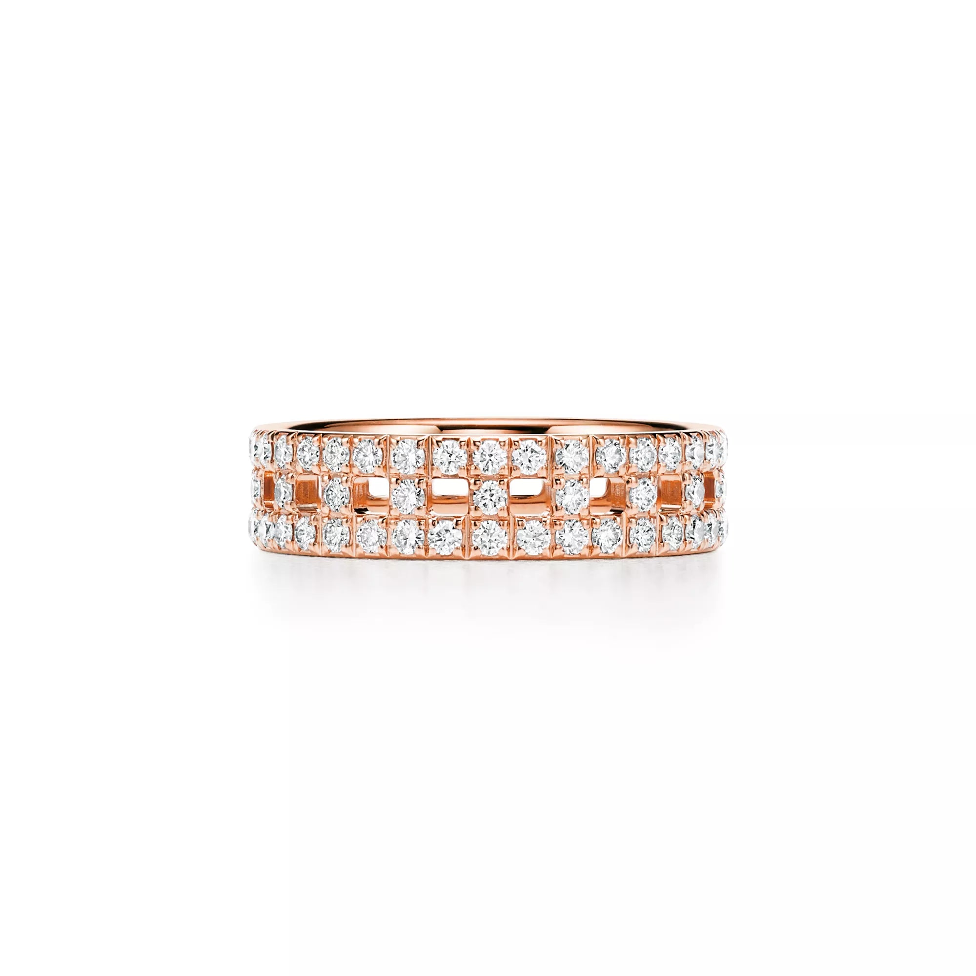 Carave Paris Openwork Pavé Diamond Band Ring