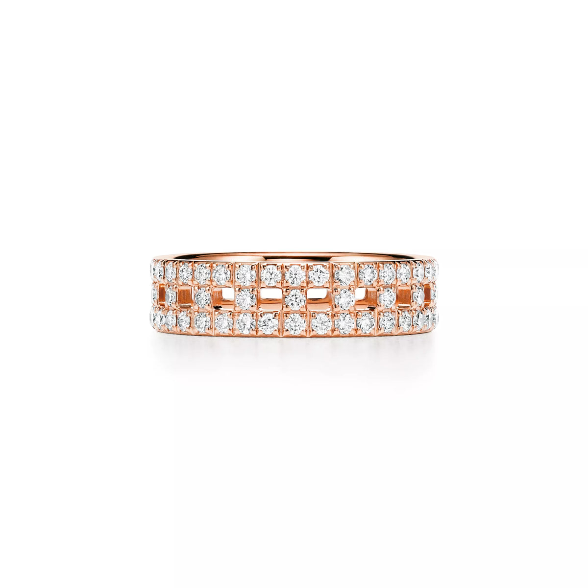Carave Paris Openwork Pavé Diamond Band Ring