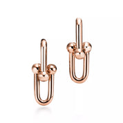 Carave Paris Orb Link Huggie Earring