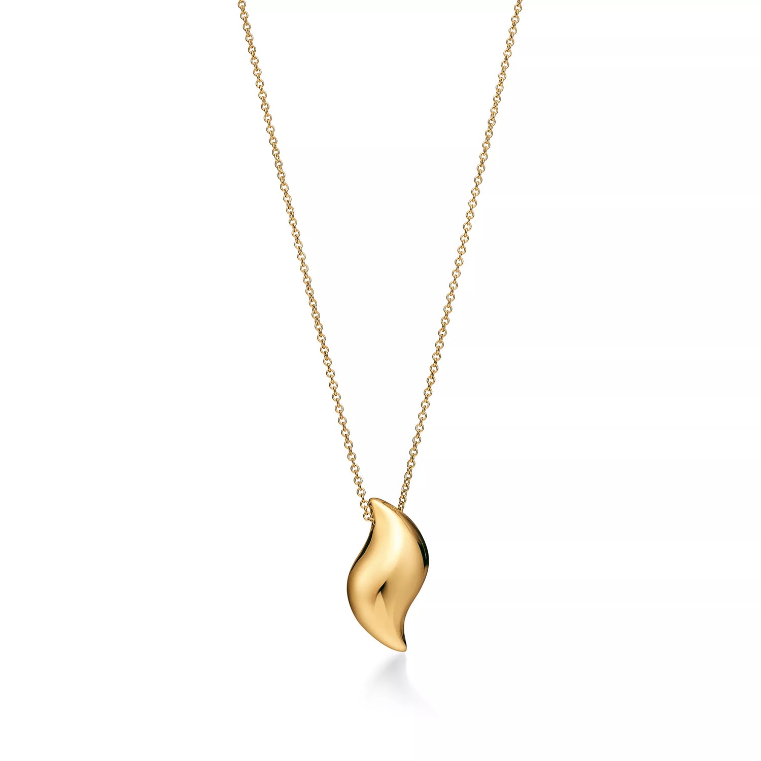 Carave Paris Organic Wave Pendant Necklace