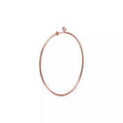 Carave Paris Oval Diamond Accent Hoop Earrings