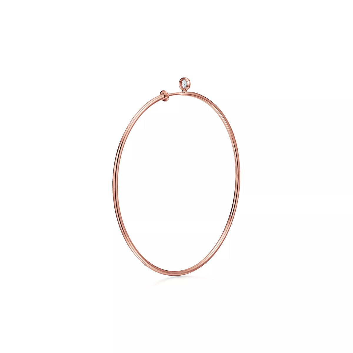 Carave Paris Oval Diamond Accent Hoop Earrings