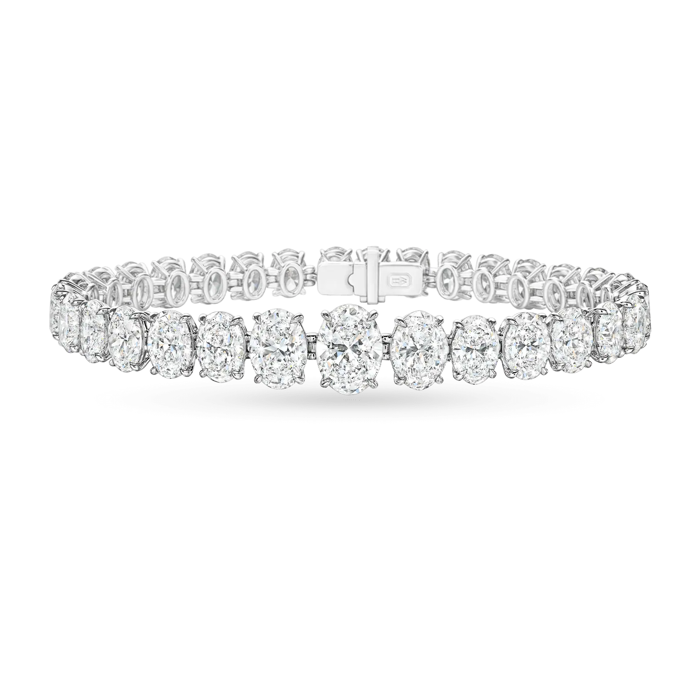 Carave Paris Oval Diamond Tennis Bracelet