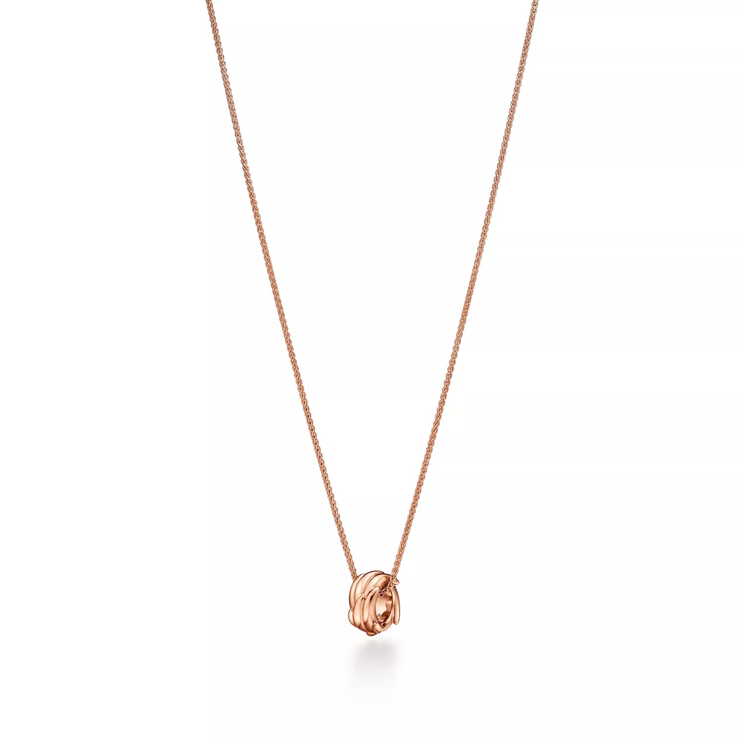 Carave Paris Interlocking Knot Pendant Necklace