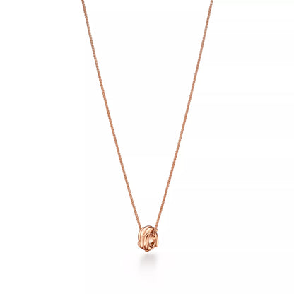 Carave Paris Interlocking Knot Pendant Necklace