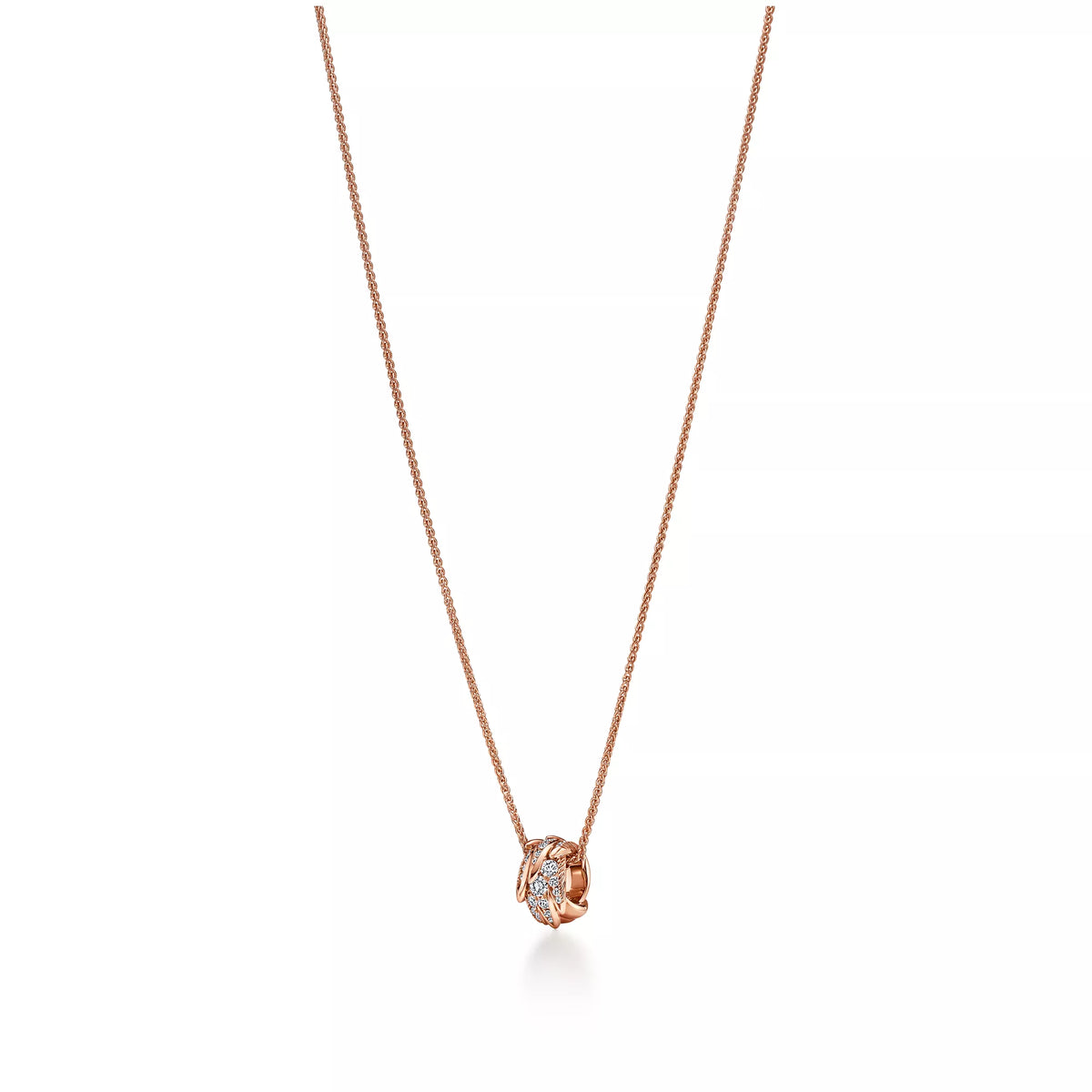 Carave Paris Interlocking Knot Pendant Necklace