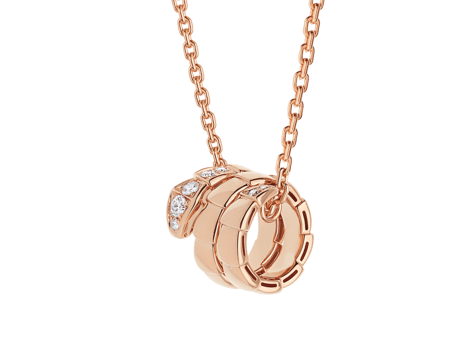 Carave Paris Pavé Barrel Charm Necklace