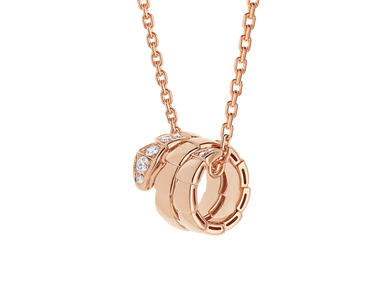 Carave Paris Pavé Barrel Charm Necklace
