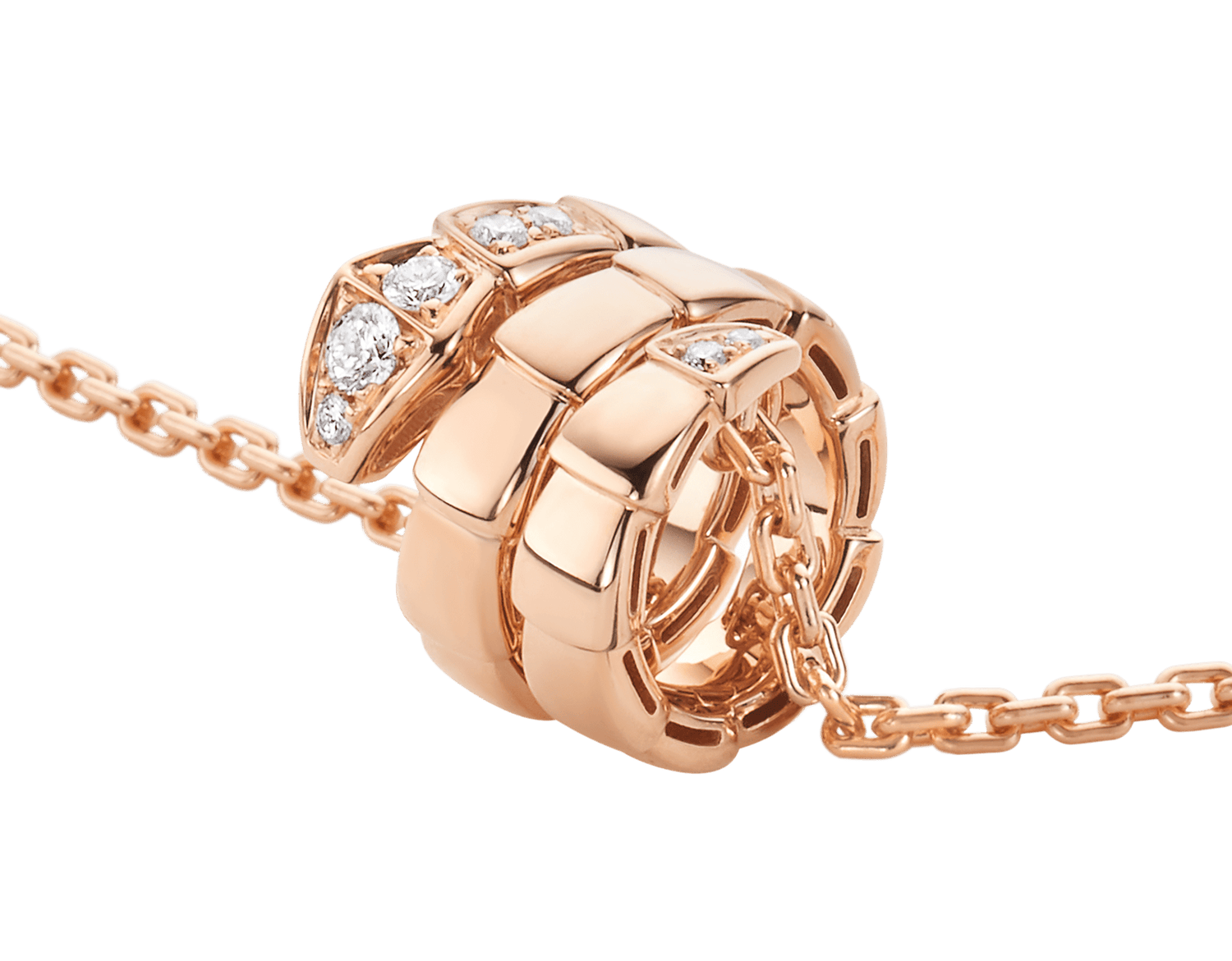 Carave Paris Pavé Barrel Charm Necklace