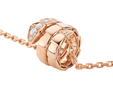 Carave Paris Pavé Barrel Charm Necklace