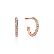 Carave Paris Pavé Classic Huggie Hoop Earrings  Short Description