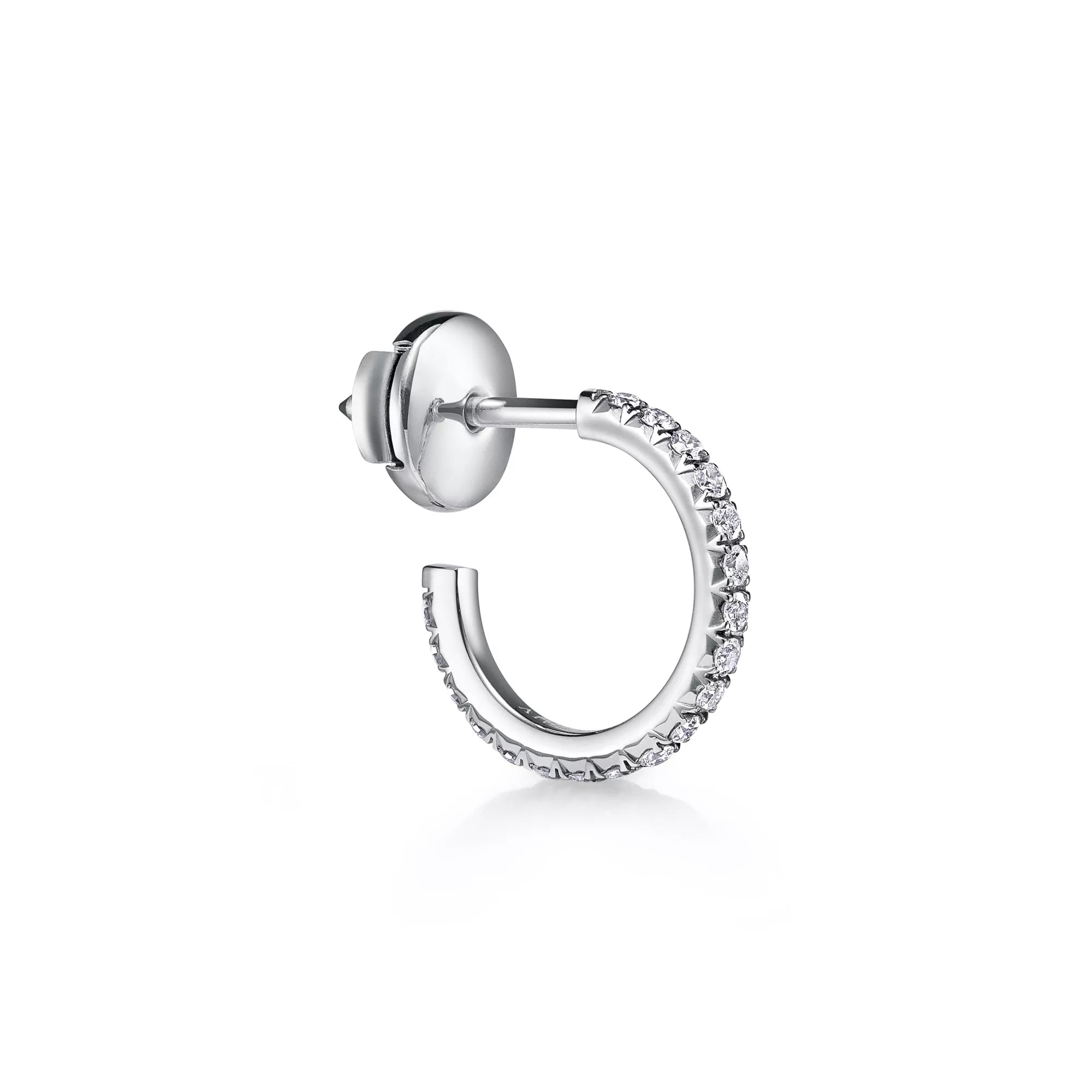 Carave Paris Pavé Classic Huggie Hoop Earrings  Short Description