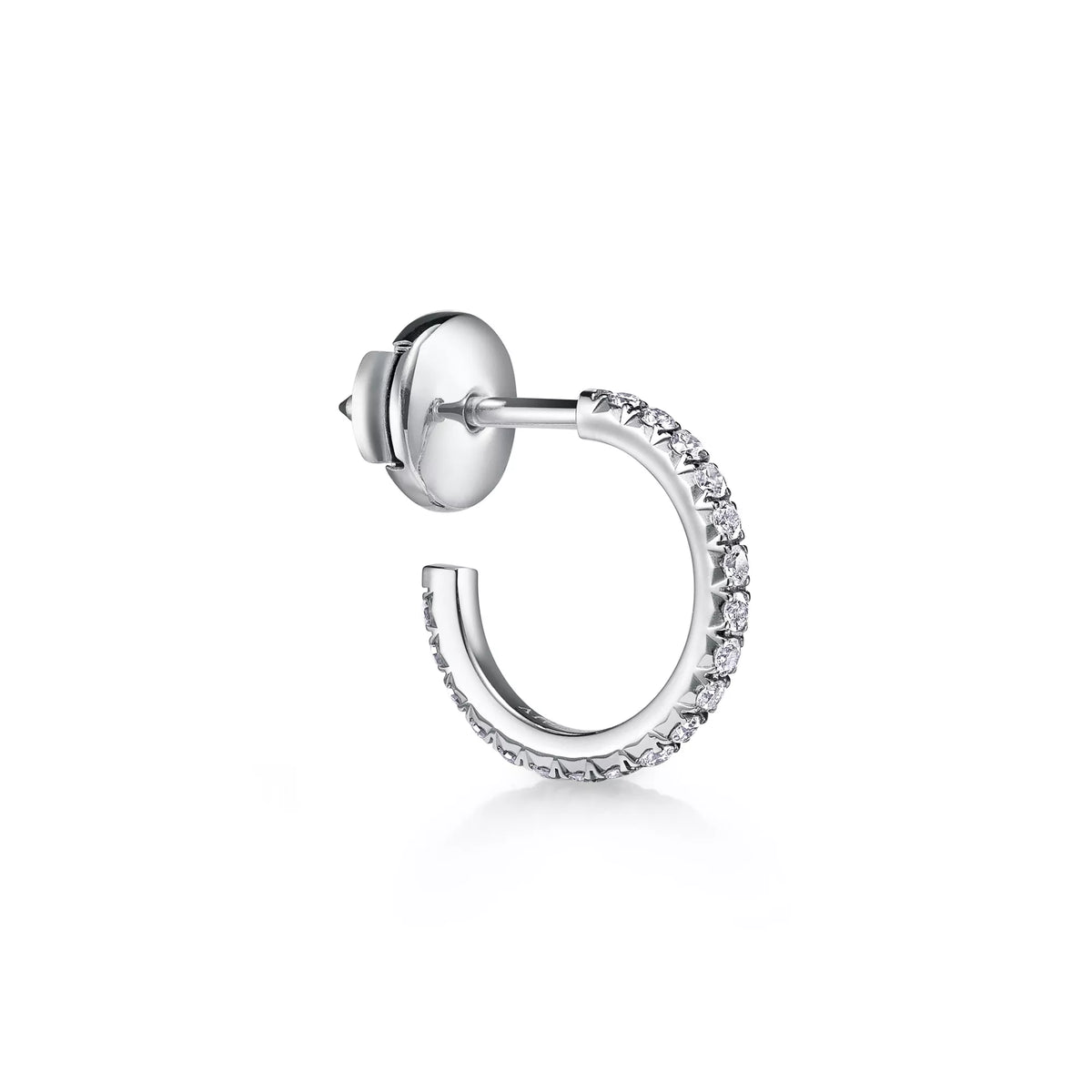 Carave Paris Pavé Classic Huggie Hoop Earrings  Short Description