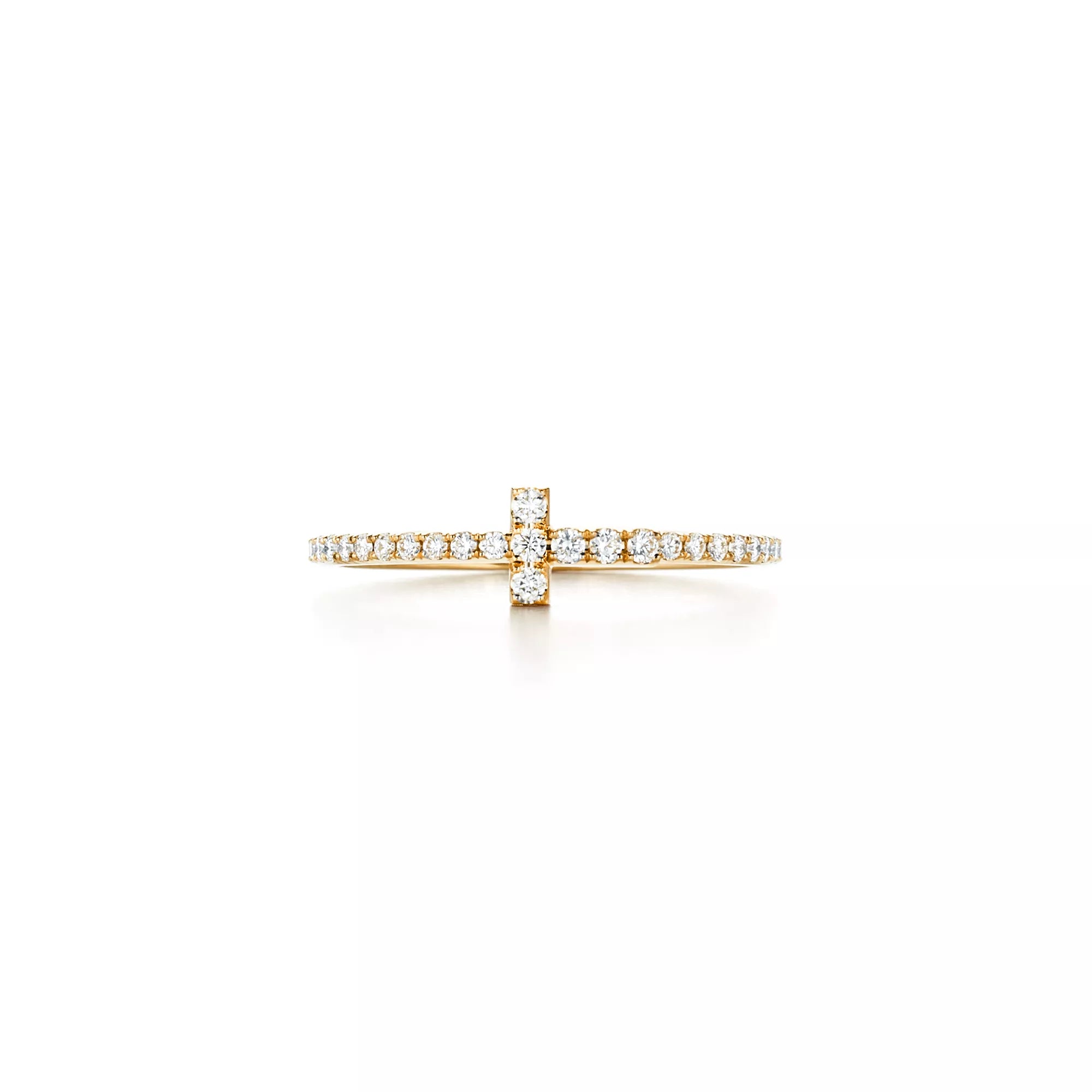 Carave Paris Pavé Cross Diamond Stackable Ring