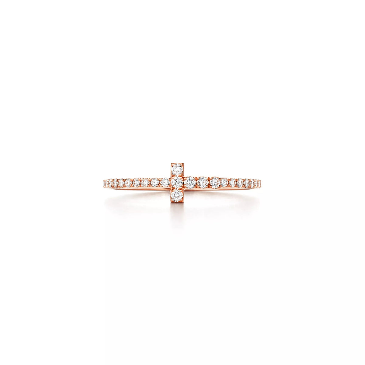 Carave Paris Pavé Cross Diamond Stackable Ring