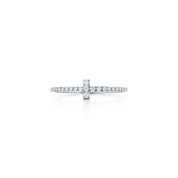 Carave Paris Pavé Cross Diamond Stackable Ring
