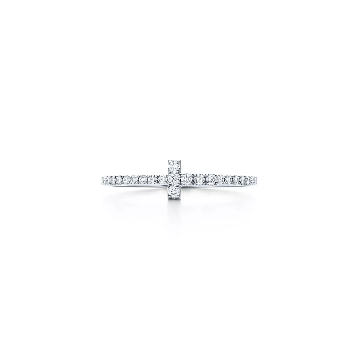 Carave Paris Pavé Cross Diamond Stackable Ring