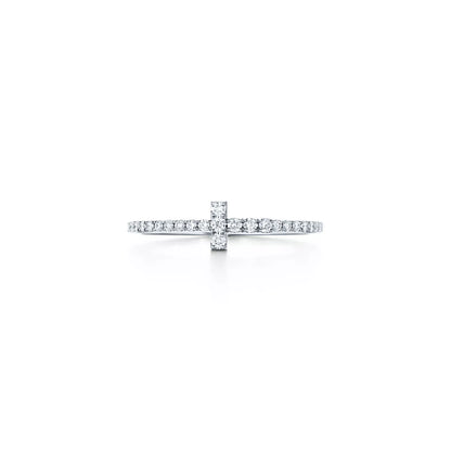 Carave Paris Pavé Cross Diamond Stackable Ring