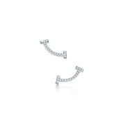 Carave Paris Pavé Curved T-Bar Stud Earring