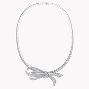 Carave Paris Pavé Diamond Bow Collar Necklace