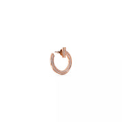 Carave Paris Pavé Double Circle Open Hoop Earrings