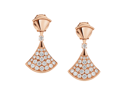 Carave Paris Pavé Fan Drop Earrings