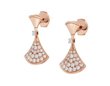 Carave Paris Pavé Fan Drop Earrings