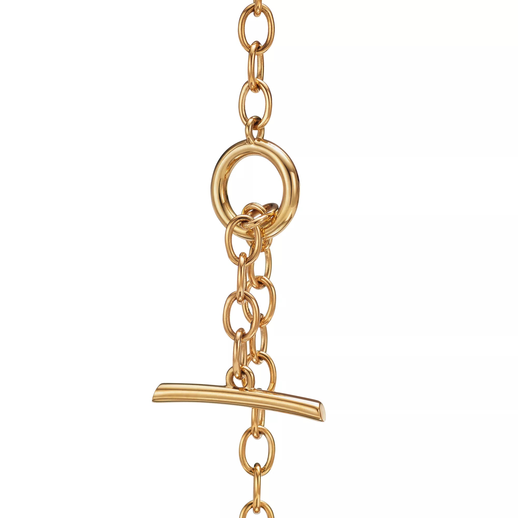 Carave Paris Pavé Knot Collar Necklace in Gold