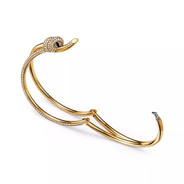 Carave Paris Pavé Knot Bangle Bracelet
