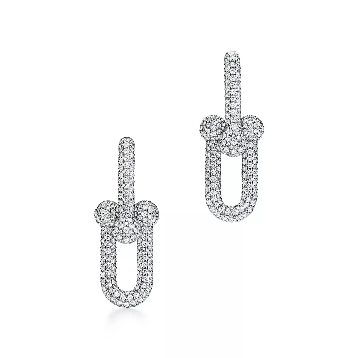 Carave Paris Pavé Link Drop Earrings