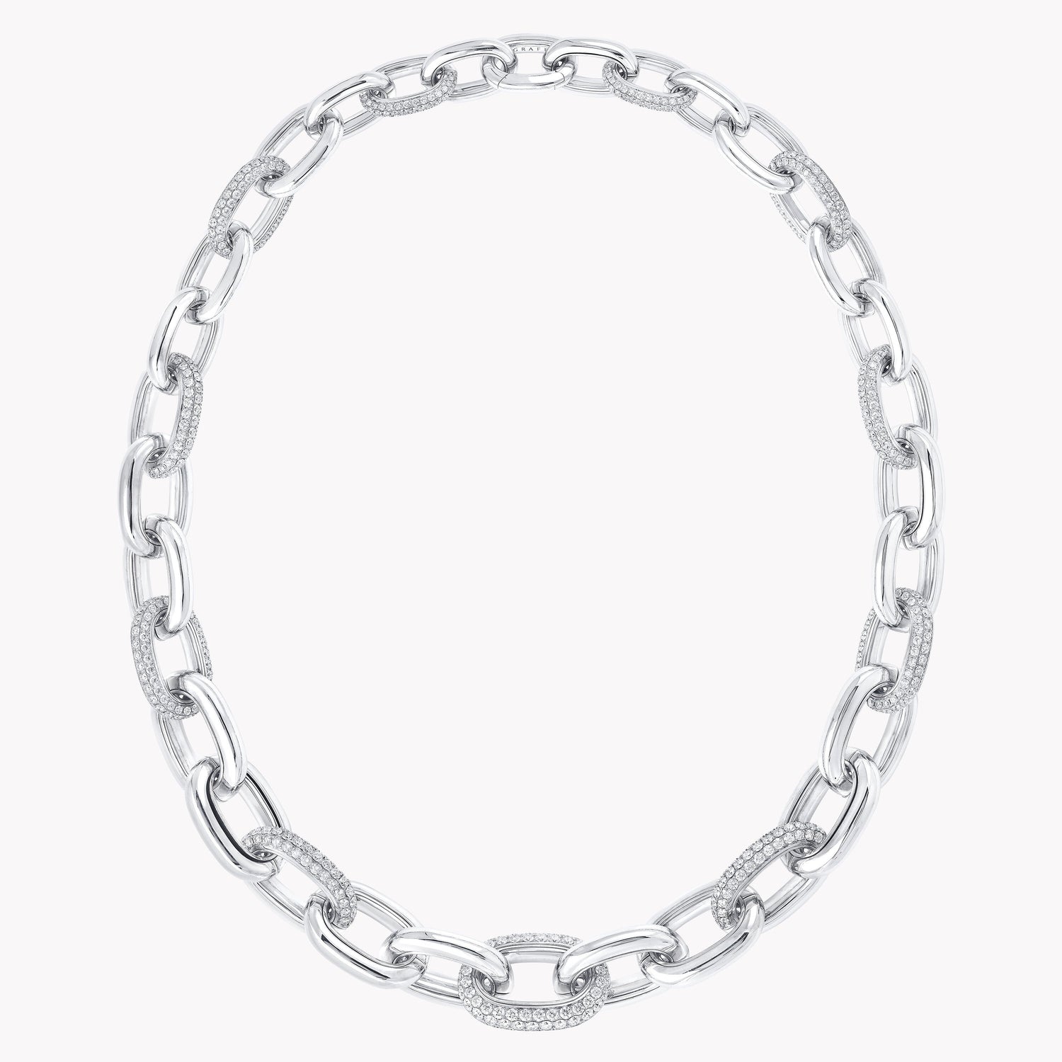 Carave Paris Pavé Link Statement Chain Necklace