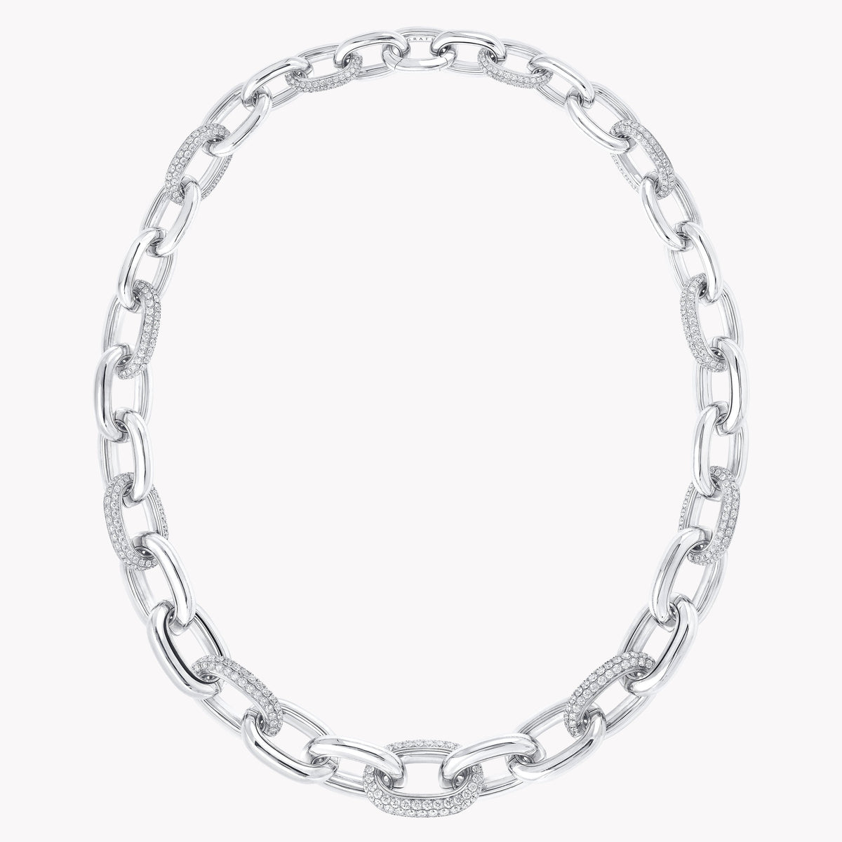 Carave Paris Pavé Link Statement Chain Necklace