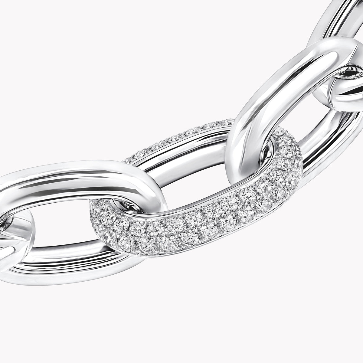 Carave Paris Pavé Link Statement Chain Necklace